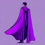 purple cape image